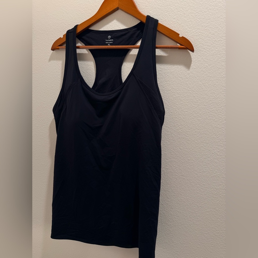 Talbots Classic Black Tank Top